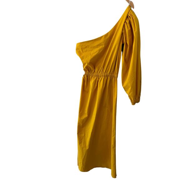 Johanna Ortiz Refulgence of‎ Starts Midi Dress Yellow Ochre Size Medium - Picture 7 of 10